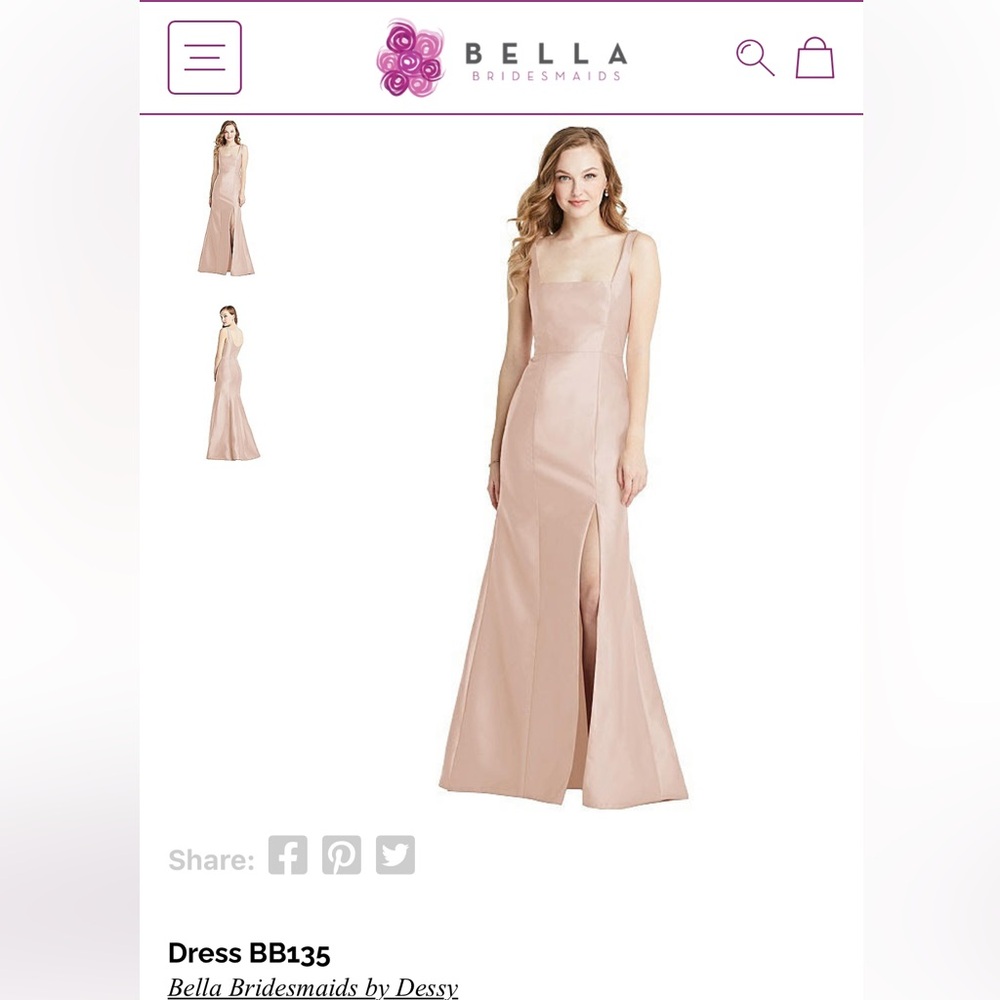 Bella bridesmaids dress